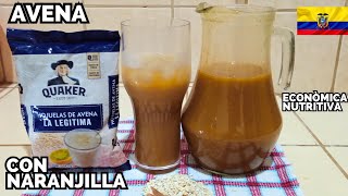 La COLADA de AVENA más DELICIOSA 😍 QUAKER con NARANJILLA 🥕ZANAHORIA Receta ECUATORIANA 🇪🇨 [upl. by Ananna704]