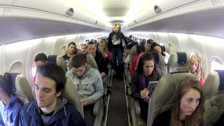 Harlem Shake on a Plane [upl. by Esnohpla842]