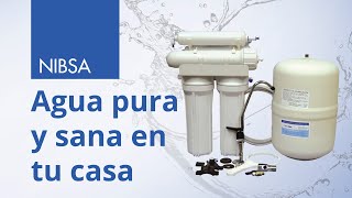 Instalación Sistema de Osmosis Inversa OSMOWATER 👷🏼🔧  NIBSA [upl. by Eelyram]