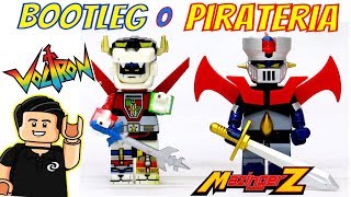 Minifiguras MAZINGER Z y VOLTRON ¿Bootleg o Pirateria [upl. by Rhetta]