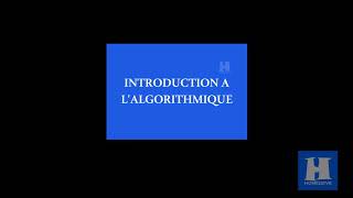 Algorithme et Structure de Données  1  Introduction Générale [upl. by Animar]