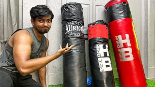 Punching Bag Buying Guide  How to choose a Boxing bag [upl. by Nosnar]