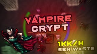 Tibia Hunt Vampire Crypt de Edron 1kkh MS e ED lvl 100 sem waste [upl. by Nedloh]