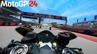 MotoGP 24  ENDURO DUCATI Desmosedici GP23  Circuit of The Americas Austin GP Race gameplay [upl. by Airdnek707]