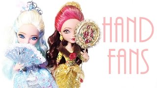 Darlings and Rosabellas Hand Fans EVER AFTER HIGH [upl. by Petula]