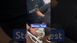 Medial collateral ligament knee test In sitting 🤷🏼‍♂️ [upl. by Nagorb]