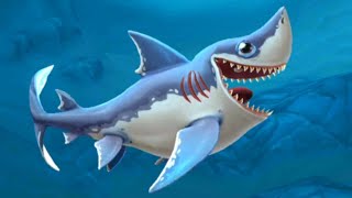 New Shark PORBEAGLE A Strong Hunter Unlocked  Hungry Shark World Gameplay 3 [upl. by Middlesworth810]