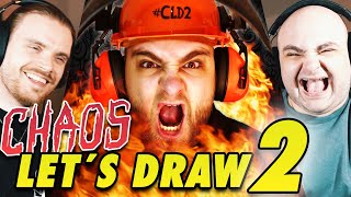 CHAOS LETS DRAW 2  CENGIZ UND VIK REAGIEREN [upl. by Hanus]