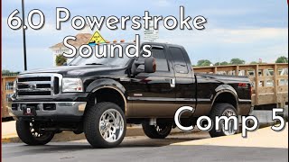 60 Powerstroke Sounds Rolling coal and more compilation 5 [upl. by Eenerb186]