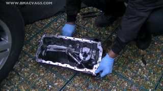 How to Remove a Oil Sump Pan amp Clean Oil Pick Up Strainer [upl. by Dripps]