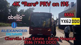 4K Rare PRV on 195 Charville Lane Estate ￼ Ealing Hospital 8586 YX62 DDO [upl. by Ahsatel]