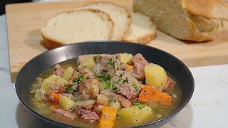 DUBLIN Coddle TRADITIONAL IRISH dish is a hearty and warming stew [upl. by Pritchett]