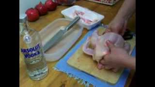 How to DeBone a whole chicken without damage skin [upl. by Brine]