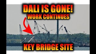 The Dali is gone but debris must still be removed [upl. by Neik]