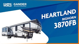 2021 Heartland Bighorn 3870FB  5th Wheel  RV Review Camping World [upl. by Jaine763]