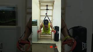 Domyos Dst training strap pullupbar motivation trxmining [upl. by Nilkoorb]