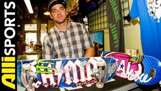 Nick Dompierres Real Skateboard Setup from Solstice Skateshop Alli Sports [upl. by Ultun]