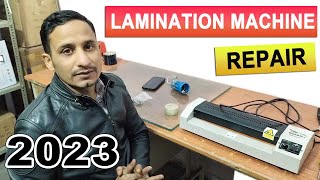 Lamination Machine Repair Not Heating Temperature Settings Paper Jam Motor Repair Overheating ✅ [upl. by Gomar898]