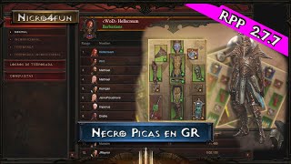 Diablo 3 RoS  Necro Pestilencia Picas en T16 RPP 277  S30 [upl. by Benildas783]