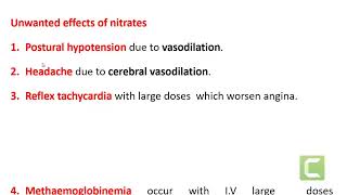 Cardiovascular Pharmacology Ischemic Heart Diseases  Lecture 8 Antianginal Drugs [upl. by Hay]