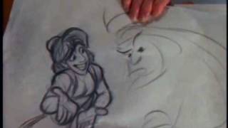 Glen Keane flips a scene from Aladdin [upl. by Ivetts]