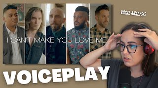 VOICEPLAY I Cant Make You Love Me Feat EJ Cardona  Vocal Coach Reacts amp Analysis [upl. by Nah]