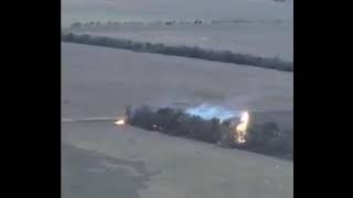 UKRAINE A Ukrainian drone with incendiary charge [upl. by Hazard]