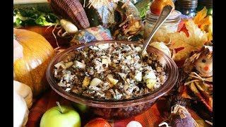 Wild Rice Stuffing Gluten free [upl. by Ydal]