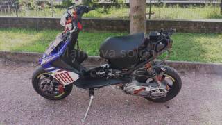 Yamaha Aerox Big Bore 77cc Parte 2 [upl. by Luke]