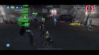 Doctor Aphra combat mission on Corellia 22  SWGOH Rise of the Empire ROTE [upl. by Netsirc]