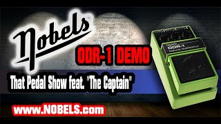 Nobels ODR1 Demo at quotThat Pedal Showquot feat quotThe Captainquot from Andertons Music UK [upl. by Nnahgaem]