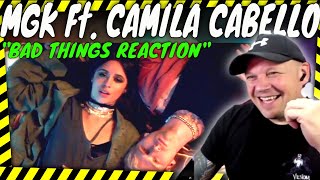 MACHINE GUN KELLY  MGK  Ft CAMILA CABELLO quot Bad Things quot This Is Surprisingly Good Reaction [upl. by Yasmar]