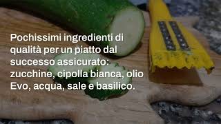 Zucchine trifolate con cipolla [upl. by Anoyk]