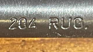 New 204 Ruger First Shots Cz 527 [upl. by Helfand]