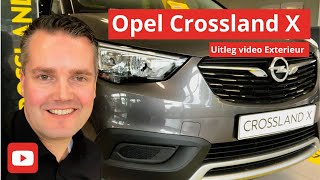 Review Opel Crossland X 2019  Uitleg video Exterieur [upl. by Riggs]