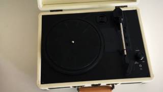 Howto Crosley Turntable Speed Adjust [upl. by Nazay]