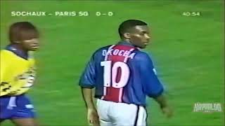 JayJay Okocha vs Sochaux 1998  Away [upl. by Eiliah]