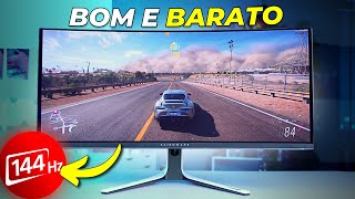 TOP 7 Monitores GAMER BARATO Custo Beneficio 2024 até 144hz  Curvo Ultrawide e 4K [upl. by Yahsat]