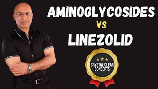 Aminoglycosides vs Linezolid MOA  Antibiotics  Pharmacology [upl. by Aneeroc181]