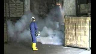 Fogging with TF35 in a warehouse [upl. by Kane628]