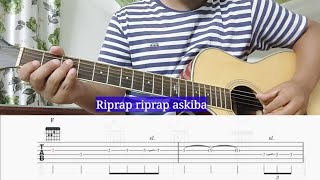 Riprap riprap askiba New Christmas song guitar tabs amp Lyrics with Chords [upl. by Harlow]