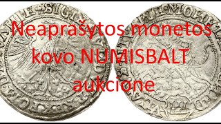 Neaprašytos monetos kovo Numisbalt aukcione Неописанные монеты на мартовском аукционе Numisbalt [upl. by Suvart]