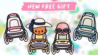 Toca Life World  NEW BABY STROLLER FREE GIFT OUT NOW  TOCA BOCA UPDATE [upl. by Sandler]