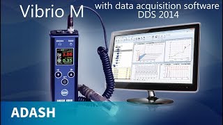 Adash A4900 Vibrio M  Vibration Meter Data Collector Vibration Analyzer EN [upl. by Horbal214]