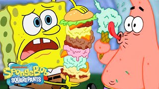 SpongeBobs COLDEST Food Moments 🥶  25 Minute Compilation  SpongeBob [upl. by Placia909]