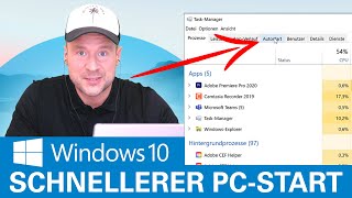 Windows 10 So startet dein PC schneller [upl. by Wieche]