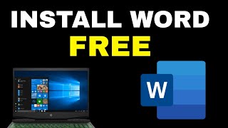 How to Download amp Install Microsoft Word Office For Free on PC  Laptop [upl. by Chauncey849]