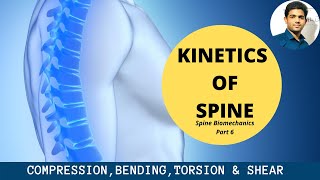 KINETICS OF SPINE  FORCES ACTING ON SPINE  SPINE BIOMECHANICS PART 6 [upl. by Tower]