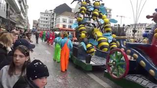 Carnavalstoet Blankenberge 2019  unedited [upl. by Opportuna]