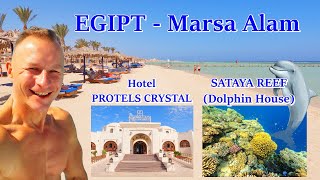 Marsa Alam Egipt  Hotel Protels Crystal  Rafa Sataya [upl. by Okin]